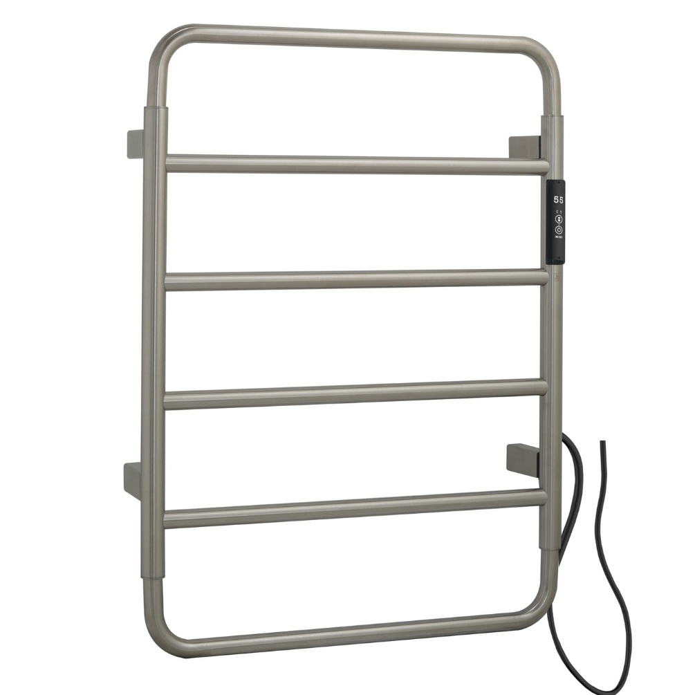 JTP Aero Stainless Steel 640mm x 475mm Electric Towel Radiator Cut Out